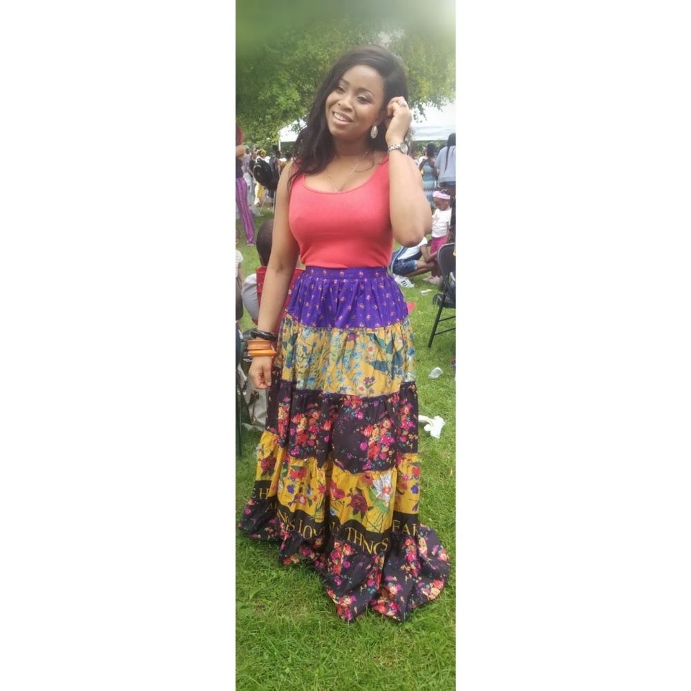 LAST 1! NWT Off Shoulder Crop Top & Maxi Skirt Set - Picture 5 of 5